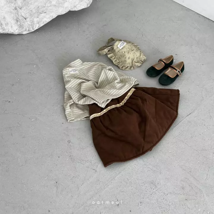 Oatmeal - Korean Children Fashion - #kidsshorts - Titi Turtleneck Tee - 3
