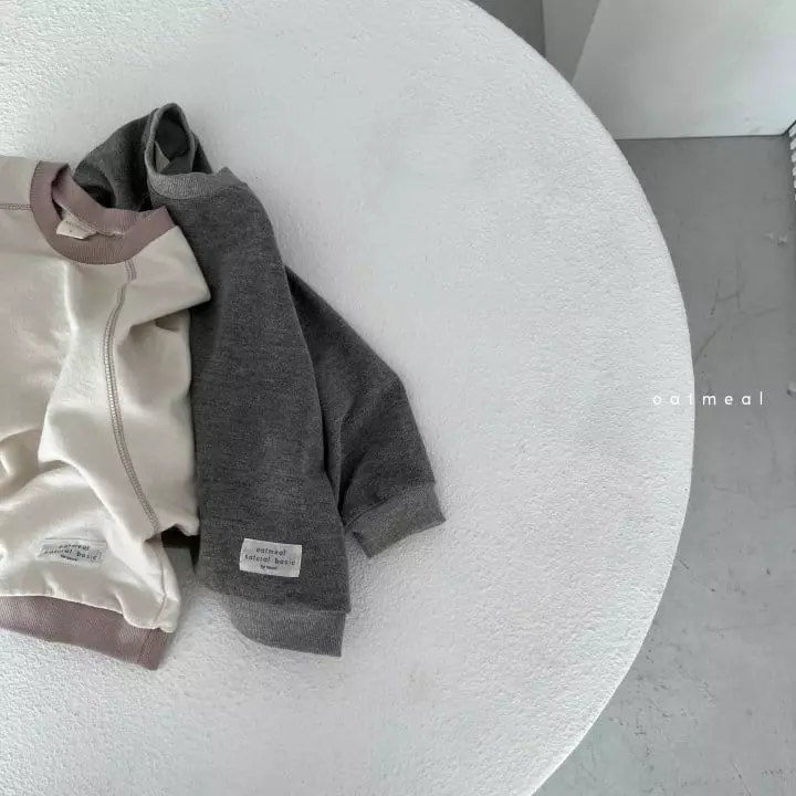 Oatmeal - Korean Children Fashion - #kidzfashiontrend - Gla Sweatshirt - 2
