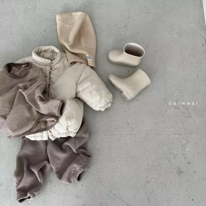 Oatmeal - Korean Children Fashion - #littlefashionista - Somsom Pants - 5