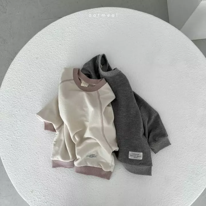 Oatmeal - Korean Children Fashion - #Kfashion4kids - Gla Sweatshirt - 4