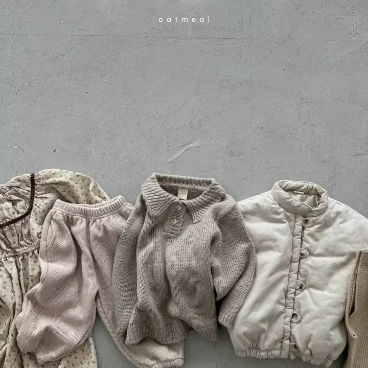 Oatmeal - Korean Children Fashion - #magicofchildhood - Somsom Pants - 6