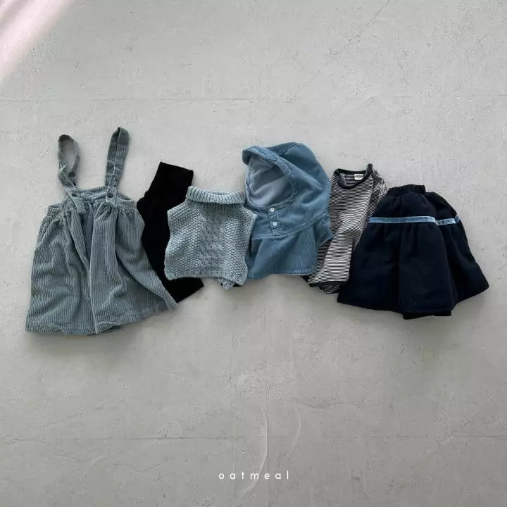 Oatmeal - Korean Children Fashion - #magicofchildhood - Baisc Turtleneck Tee - 11