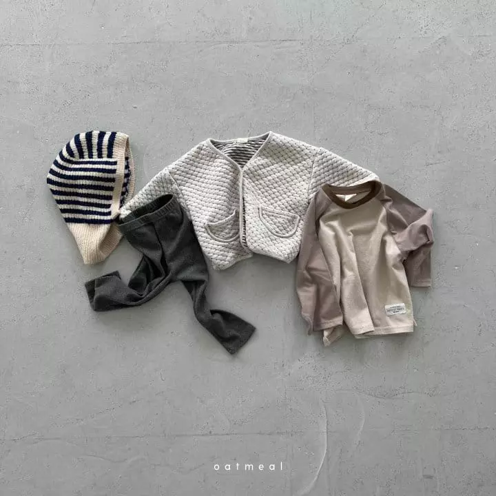 Oatmeal - Korean Children Fashion - #magicofchildhood - Basic Leggings - 10