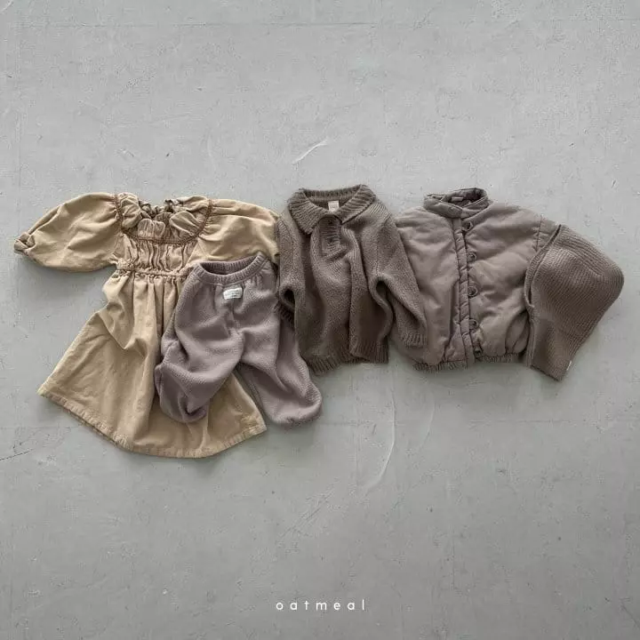 Oatmeal - Korean Children Fashion - #minifashionista - Somsom Pants - 7