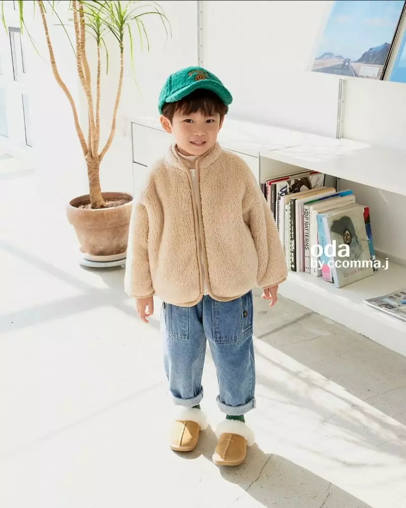 Oda - Korean Children Fashion - #childrensboutique - Cozy Fleece Jumper - 12