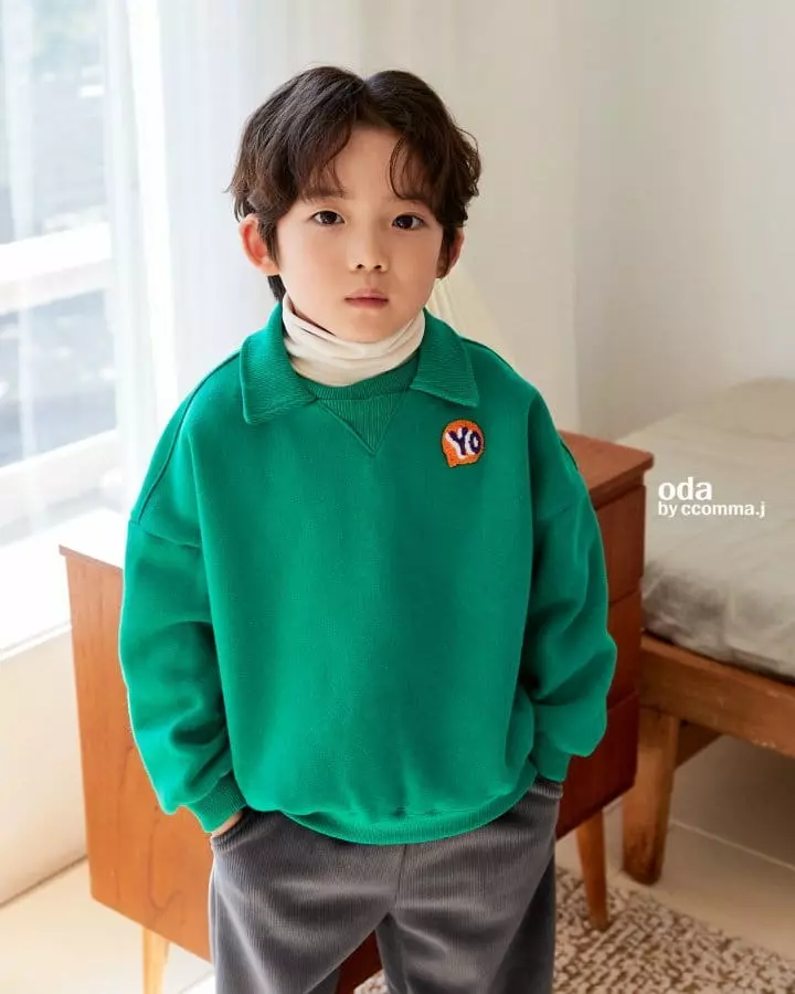 Oda - Korean Children Fashion - #discoveringself - Blu Sweatshirt