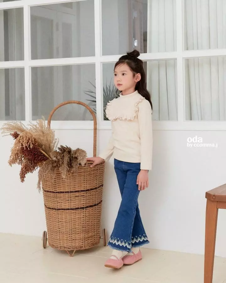 Oda - Korean Children Fashion - #fashionkids - Tiara Pants - 5