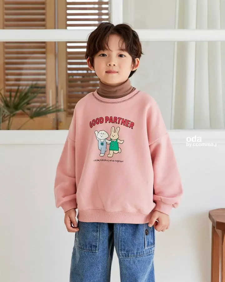Oda - Korean Children Fashion - #fashionkids - Layered Turtleneck Tee - 4