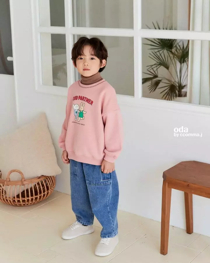 Oda - Korean Children Fashion - #kidsstore - Layered Turtleneck Tee - 5