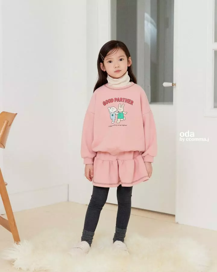 Oda - Korean Children Fashion - #littlefashionista - Color Line Skirt Leggings - 9