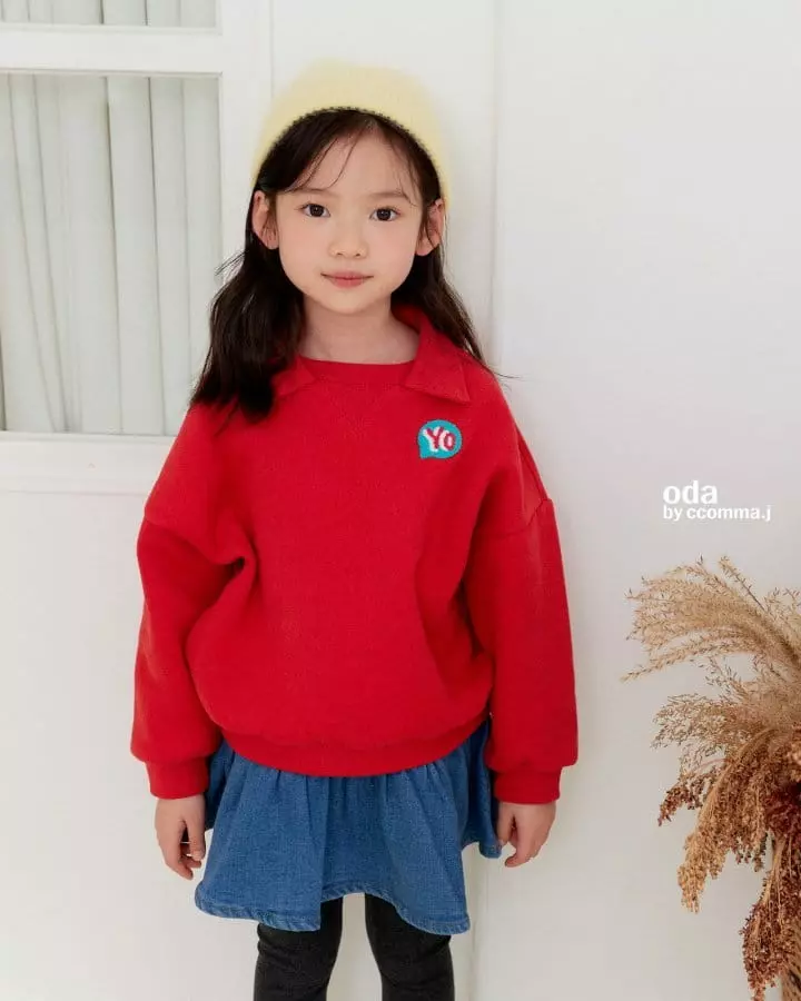 Oda - Korean Children Fashion - #littlefashionista - Blu Sweatshirt - 7