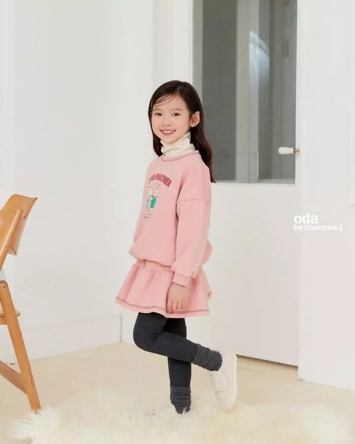 Oda - Korean Children Fashion - #magicofchildhood - Color Line Skirt Leggings - 10