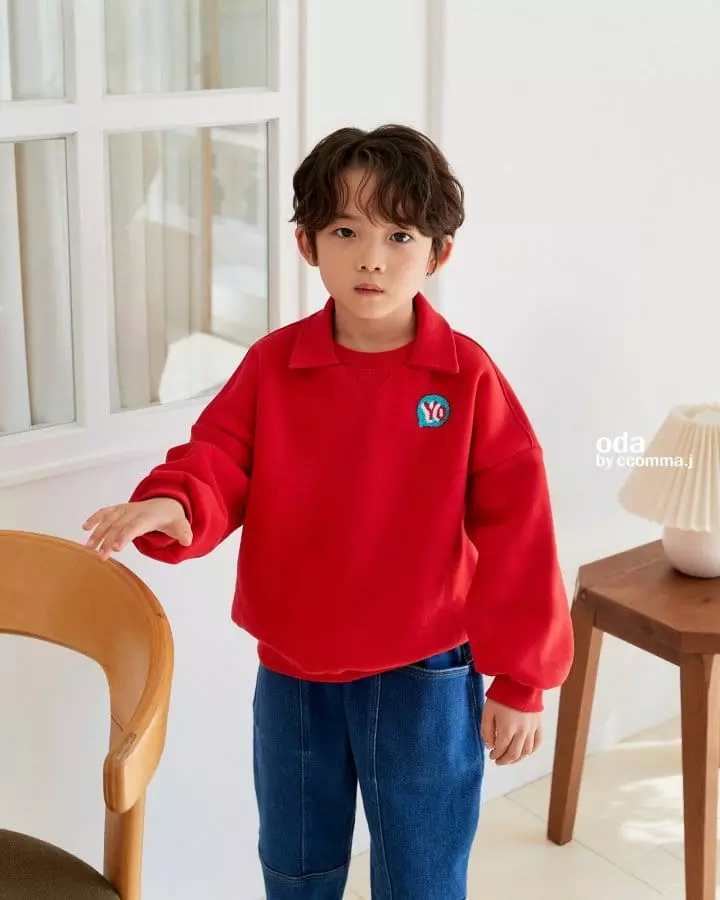 Oda - Korean Children Fashion - #magicofchildhood - Blu Sweatshirt - 8