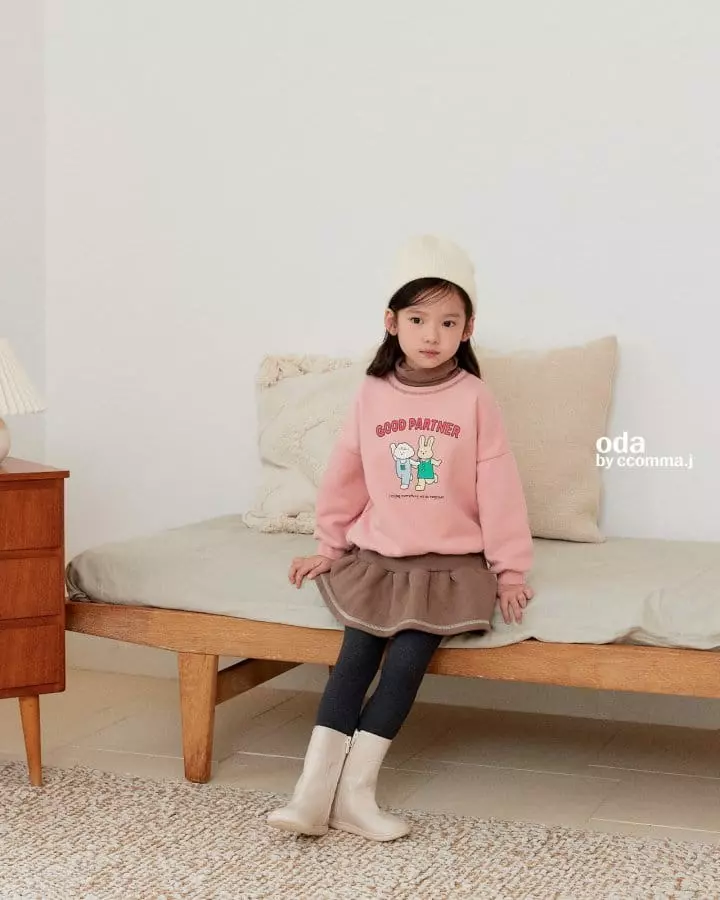 Oda - Korean Children Fashion - #minifashionista - Color Line Skirt Leggings - 11
