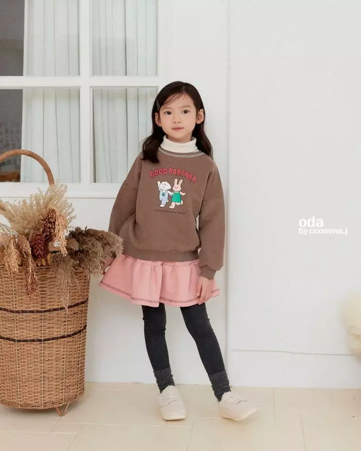 Oda - Korean Children Fashion - #prettylittlegirls - Color Line Skirt Leggings - 12