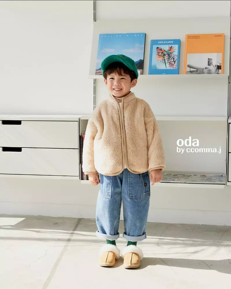 Oda - Korean Children Fashion - #todddlerfashion - Cozy Fleece Jumper - 8