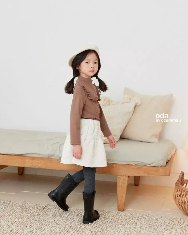 Oda - Korean Children Fashion - #toddlerclothing - Angle Slim Tee - 9