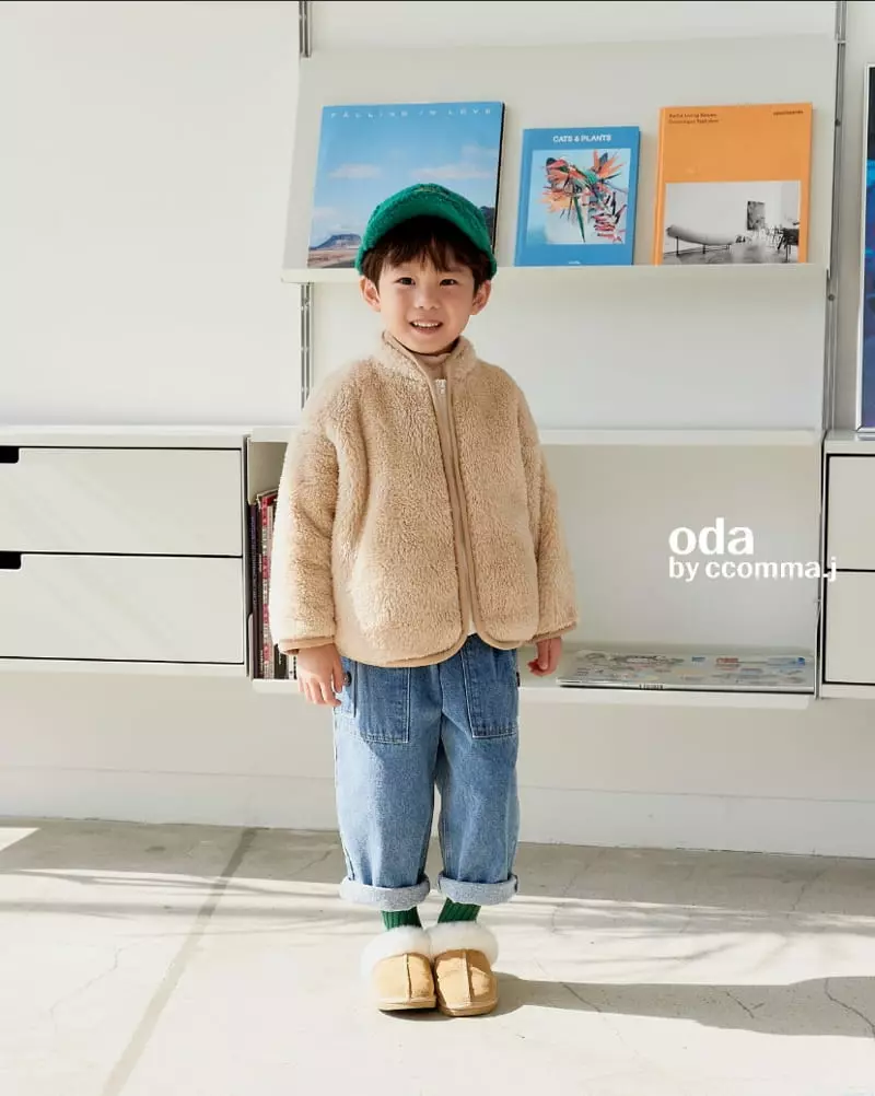 Oda - Korean Children Fashion - #toddlerclothing - Cozy Fleece Jumper - 9