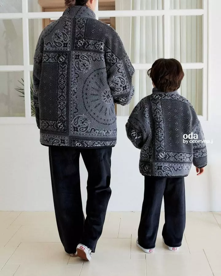 Oda - Korean Women Fashion - #momslook - Paisely Jumper with Mom - 11