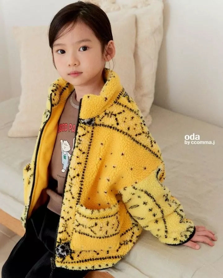 Oda - Korean Women Fashion - #vintagekidsstyle - Paisely Jumper with Mom - 2