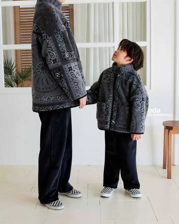 Oda - Korean Women Fashion - #womensfashion - Paisely Jumper with Mom - 12