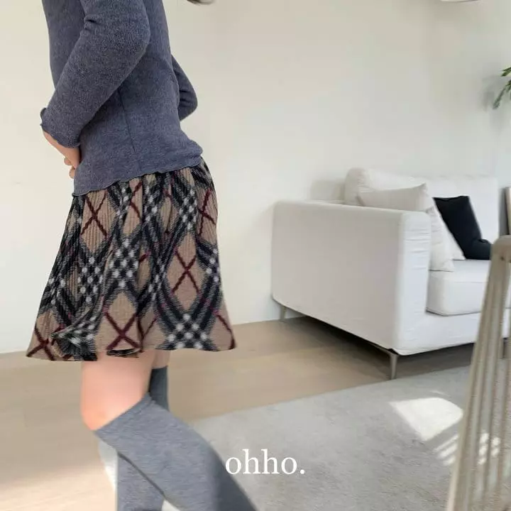 Ohho - Korean Children Fashion - #childofig - Vivi Pleats Skirt Pants - 3