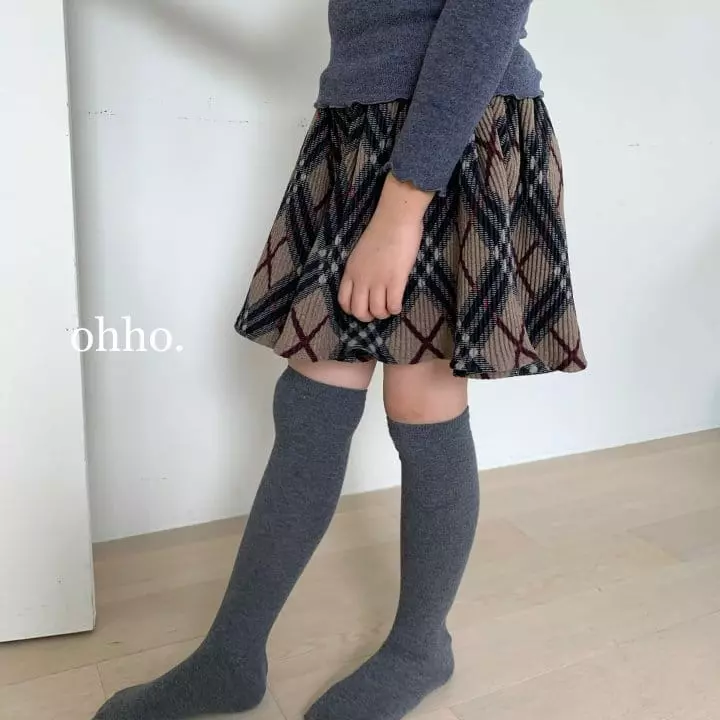 Ohho - Korean Children Fashion - #childofig - Vivi Pleats Skirt Pants - 4