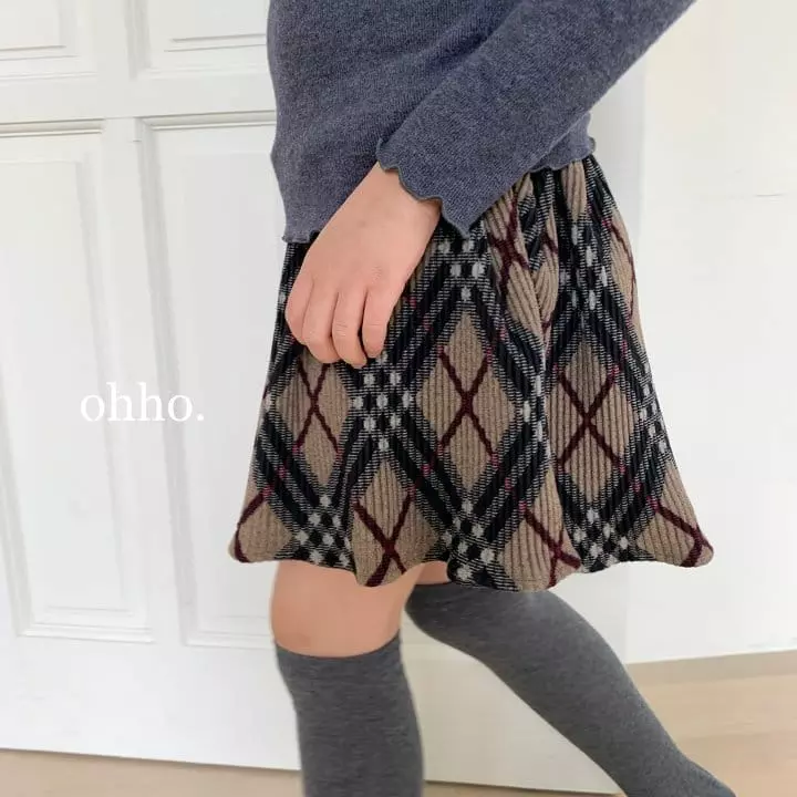 Ohho - Korean Children Fashion - #designkidswear - Vivi Pleats Skirt Pants - 5