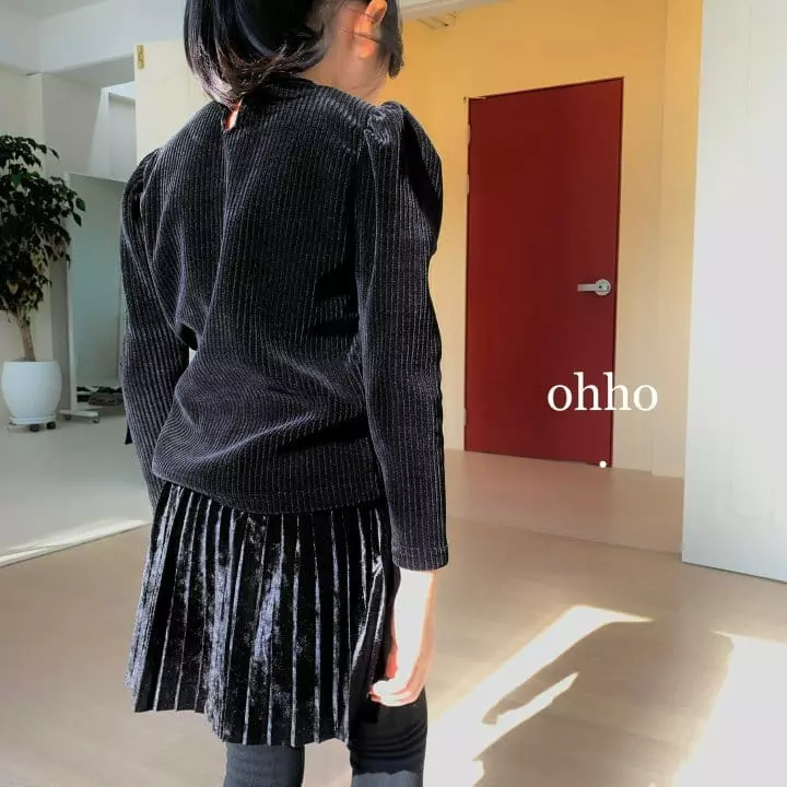 Ohho - Korean Children Fashion - #discoveringself - Veloure Skirt Leggings - 5