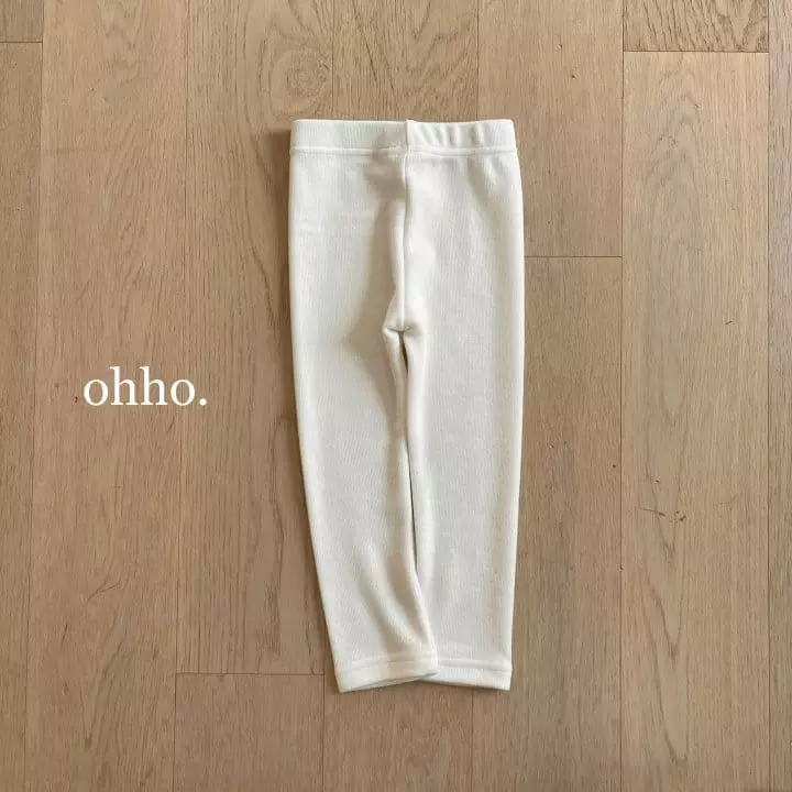 Ohho - Korean Children Fashion - #kidsshorts - Warm Heat Tech Leggings - 3