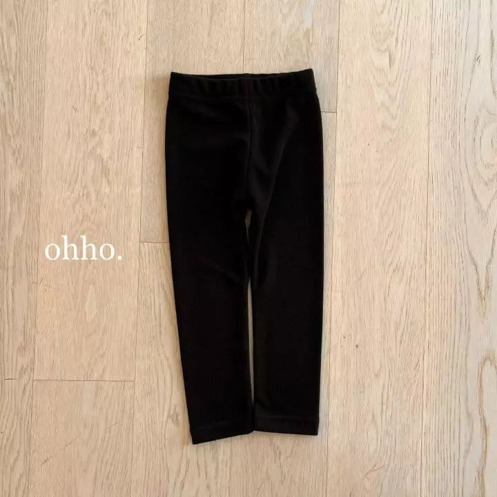 Ohho - Korean Children Fashion - #kidsshorts - Warm Heat Tech Leggings - 4