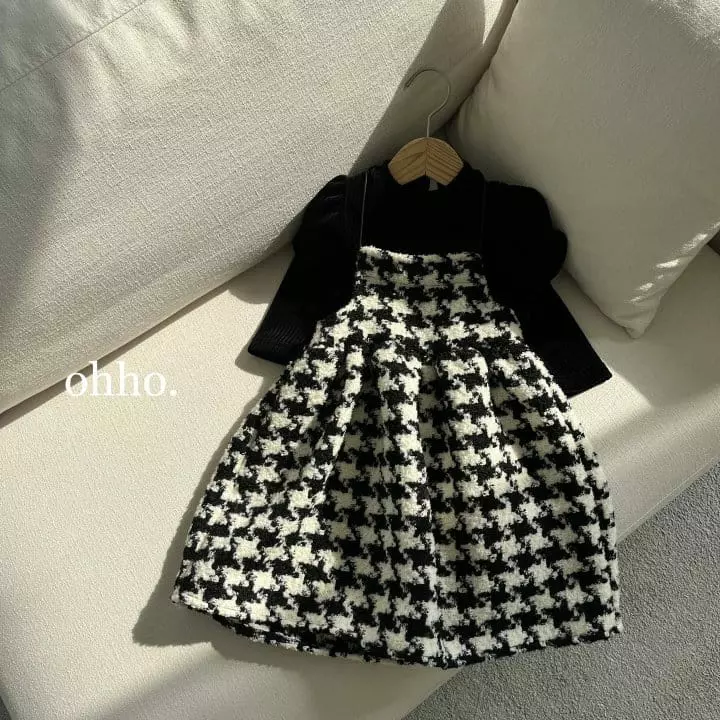 Ohho - Korean Children Fashion - #kidsstore - Hound One-piece