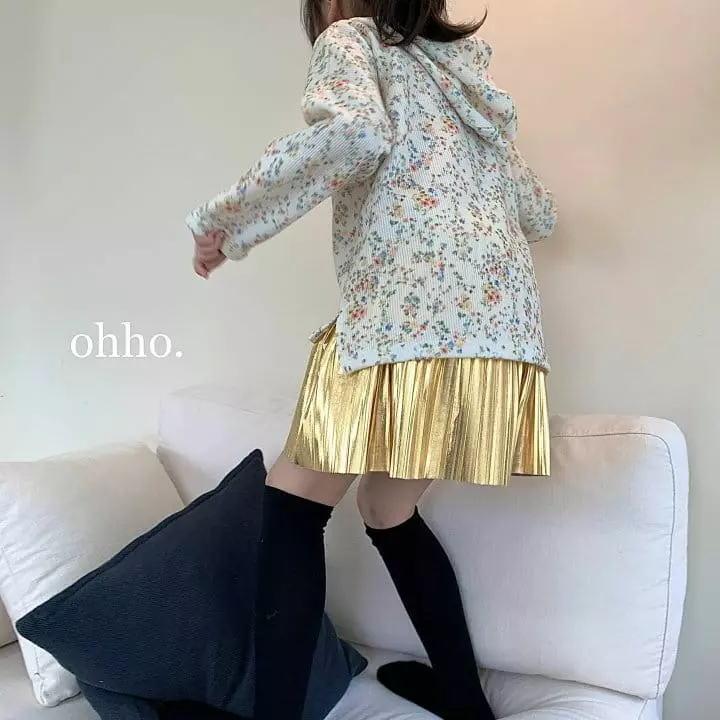 Ohho - Korean Children Fashion - #kidzfashiontrend - Ppeang Skirt Pants - 3