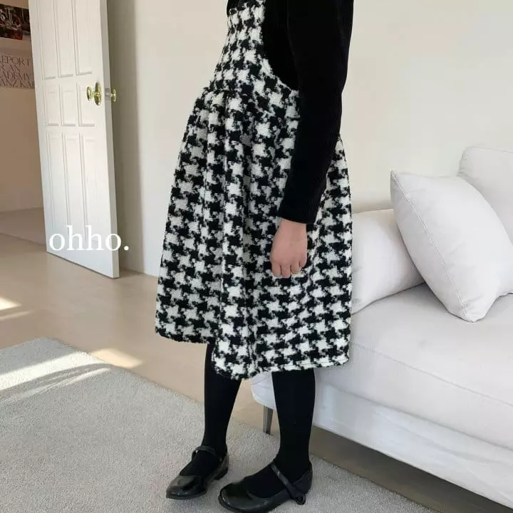 Ohho - Korean Children Fashion - #Kfashion4kids - Hound One-piece - 4