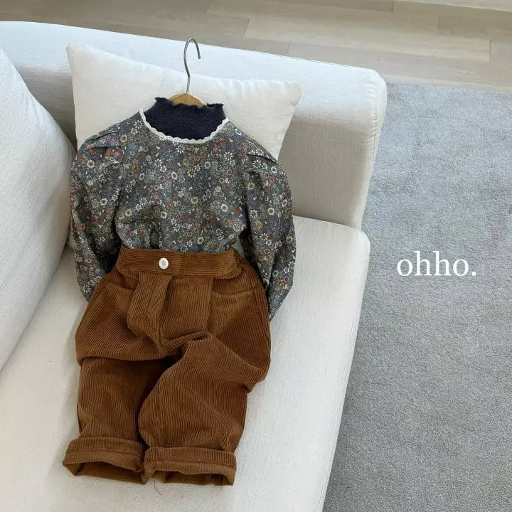 Ohho - Korean Children Fashion - #littlefashionista - Louise Blouse - 2