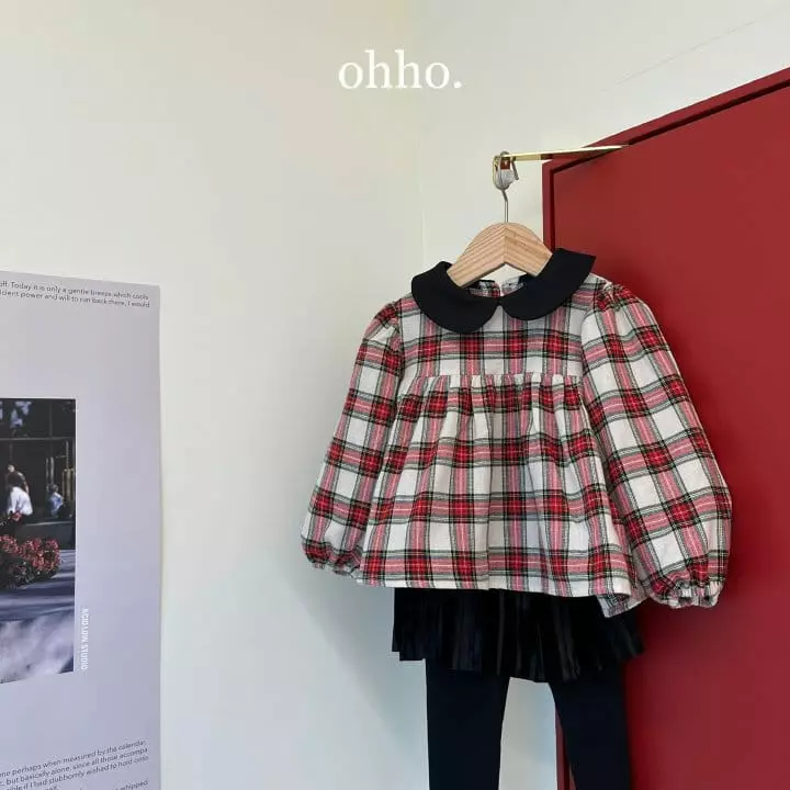 Ohho - Korean Children Fashion - #littlefashionista - Tatan Blouse - 8