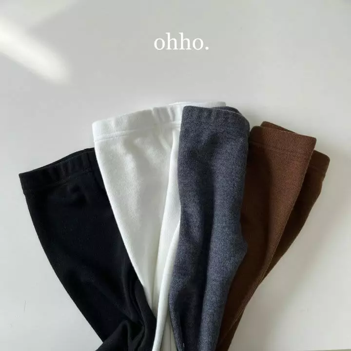 Ohho - Korean Children Fashion - #prettylittlegirls - Warm Heat Tech Leggings - 10