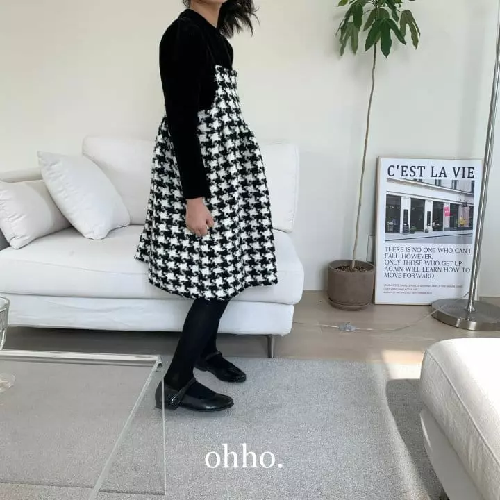 Ohho - Korean Children Fashion - #prettylittlegirls - Hound One-piece - 7