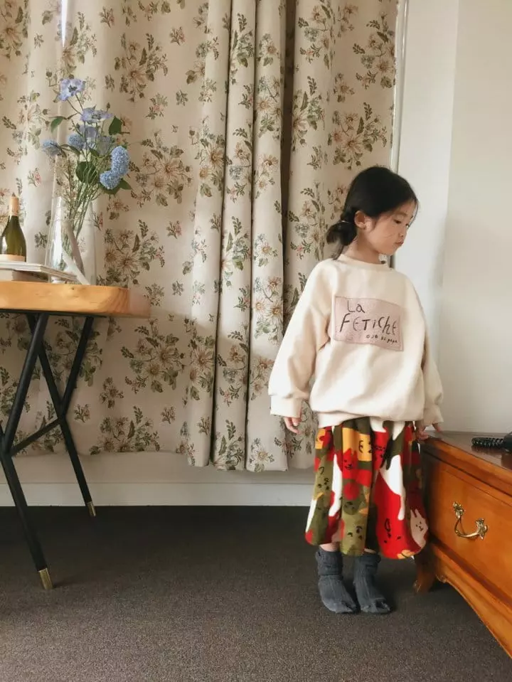 Ojodepapa - Korean Children Fashion - #designkidswear - Lavis Sweat Tewe - 9