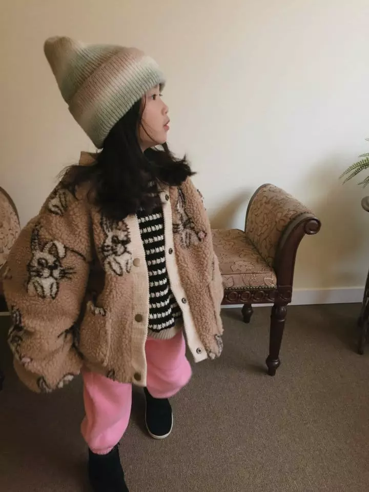 Ojodepapa - Korean Children Fashion - #todddlerfashion - Warm Jumper with Mom - 3