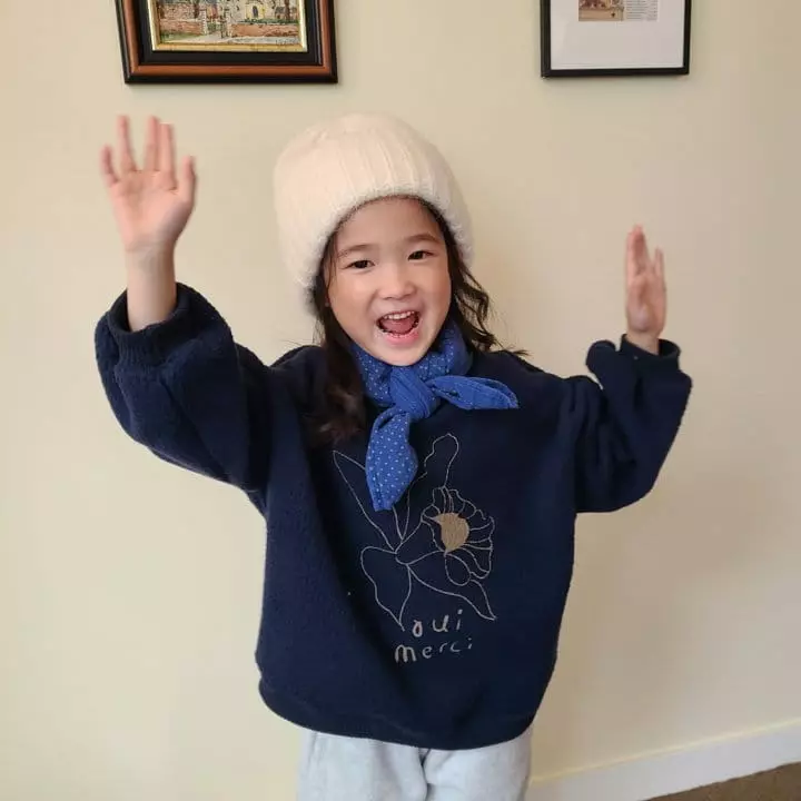 Ojodepapa - Korean Children Fashion - #todddlerfashion - Flower Merci Tee - 2