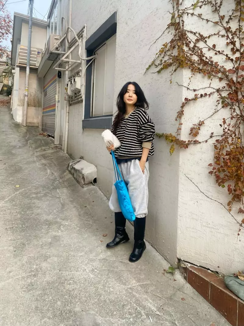 Ojodepapa - Korean Women Fashion - #vintagekidsstyle - Mom Crea Tee  - 4