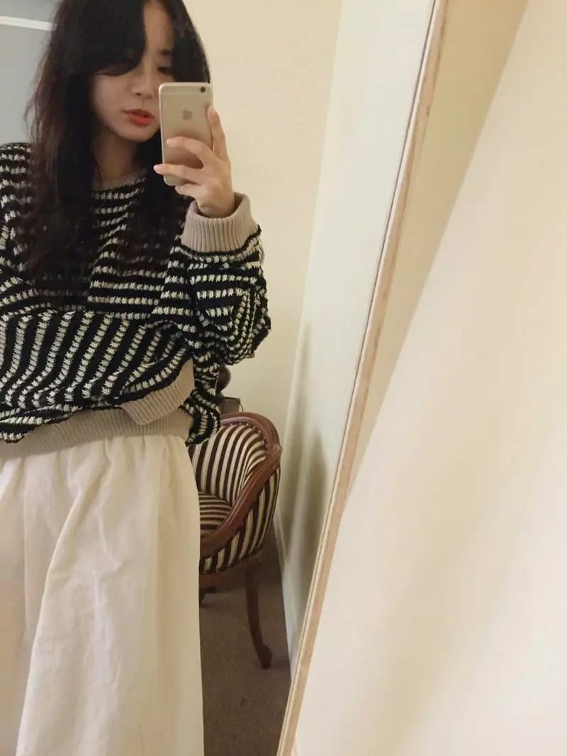 Ojodepapa - Korean Women Fashion - #shopsmall - Mom Crea Tee  - 7