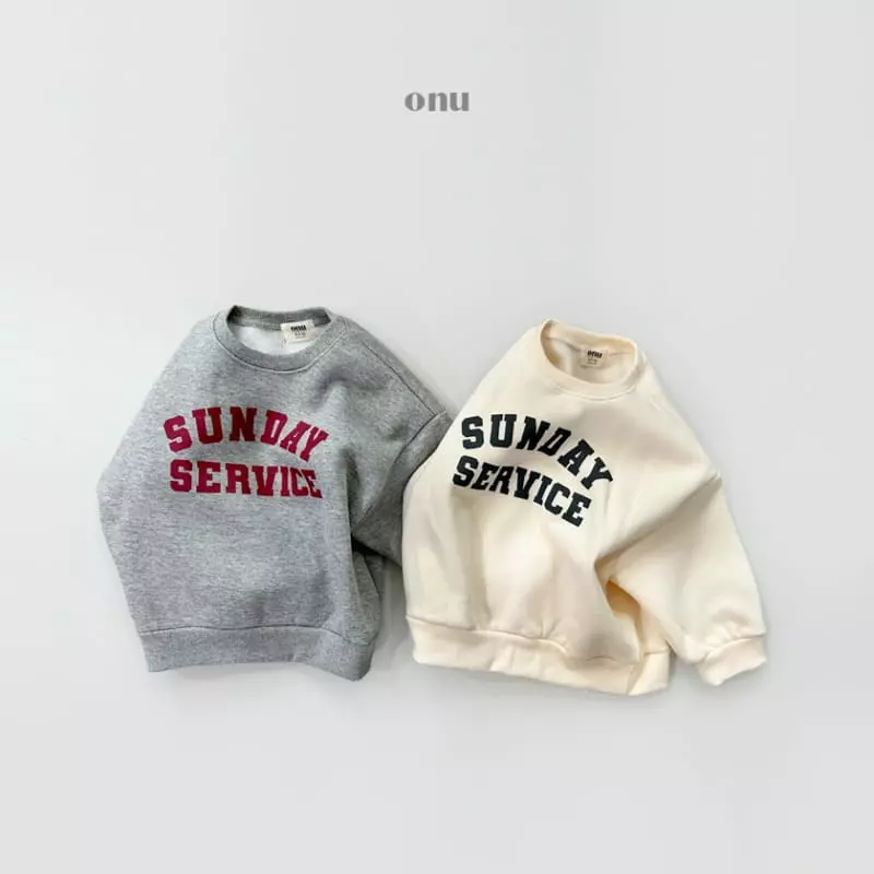 Onu - Korean Children Fashion - #Kfashion4kids - Sunday Top Bottom Set - 6