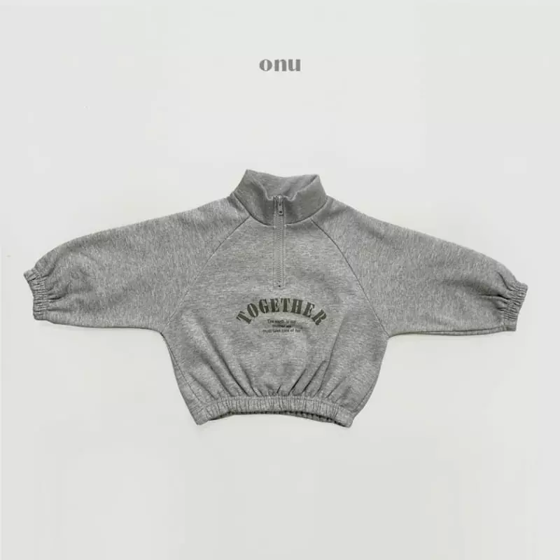 Onu - Korean Children Fashion - #Kfashion4kids - Together Zip-up - 2