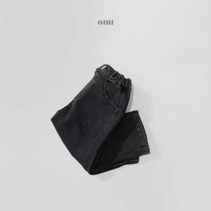 Onu - Korean Children Fashion - #childofig - Two Stripes Jeans - 3