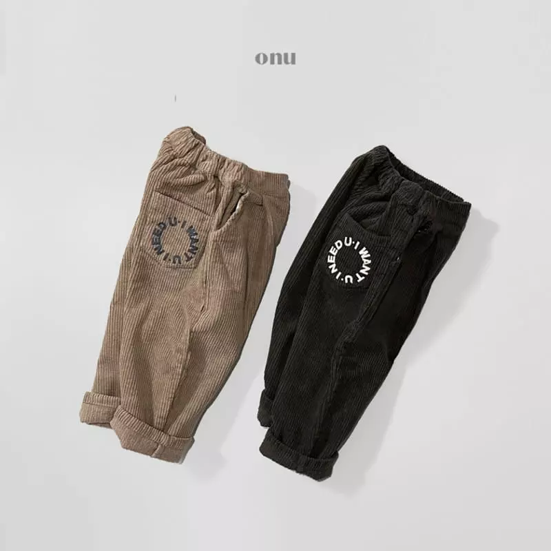 Onu - Korean Children Fashion - #childofig - Fleece Pintuck Pants - 5
