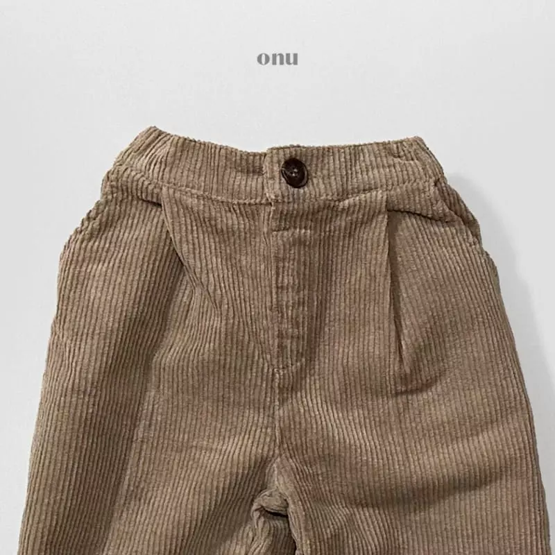 Onu - Korean Children Fashion - #designkidswear - Fleece Pintuck Pants - 8