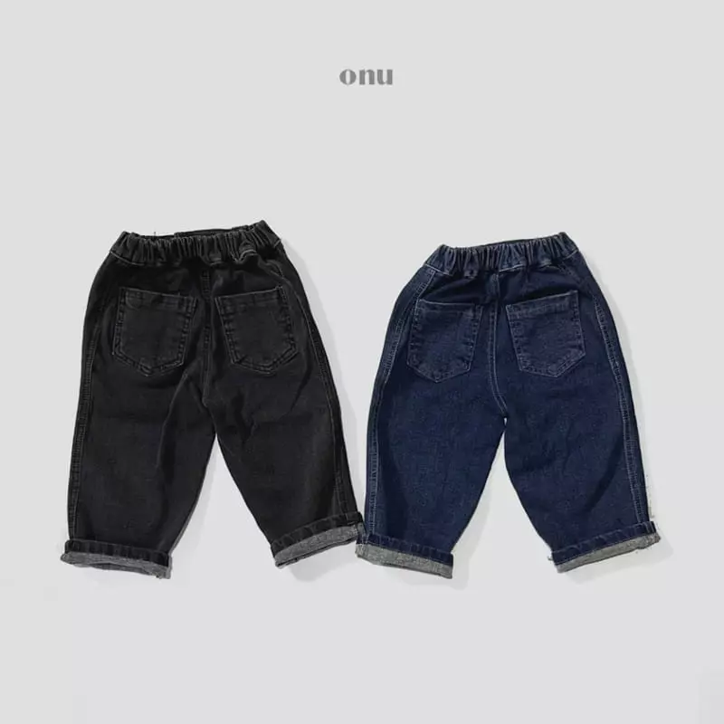 Onu - Korean Children Fashion - #discoveringself - Two Stripes Jeans - 6