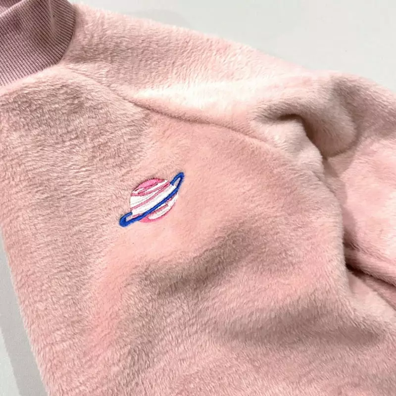 Onu - Korean Children Fashion - #kidsstore - Planet Half Turtleneck Sweatshirt - 4